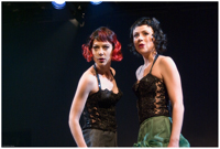 Spectacle ''Marlène, avec amour'', Théâtre 2.21, Lausanne, 16 & 22 avril 2008. Répétition. (istDS, FA 28-70/4)