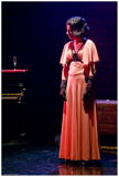 Spectacle ''Marlène, avec amour'', Théâtre 2.21, Lausanne, 16 & 22 avril 2008. Répétition. (istDS, FA 28-70/4)