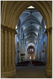 Cathédrale de Lausanne - Intérieur depuis le portail principal - 28.10.06 (istDS, DA 12-24/4)
