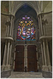 Cathédrale de Lausanne - Portail principal, sortie - 28.10.06 (istDS, DA 12-24/4)