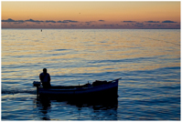 Tunisie, Port El Kantaoui, lever de soleil - 17.09.06 (*istDS, FA 24-90)
